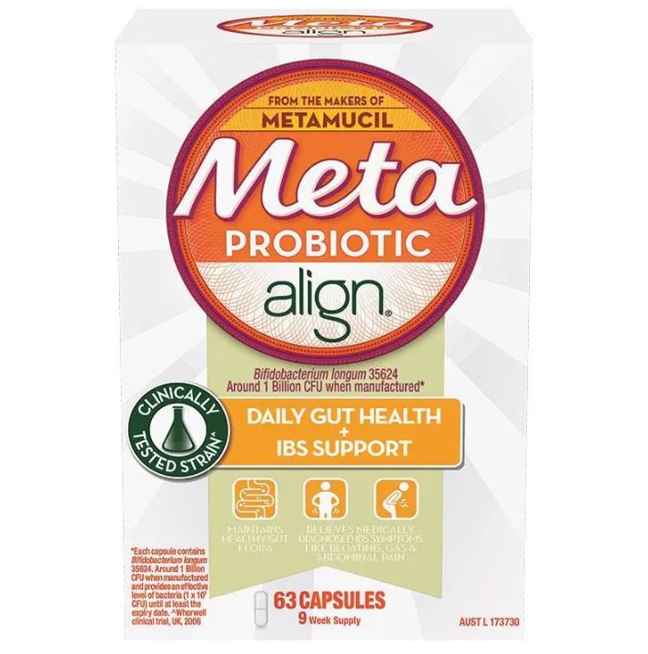 Men vi sinh đường ruột Meta Align Daily IBS Probiotics Capsules