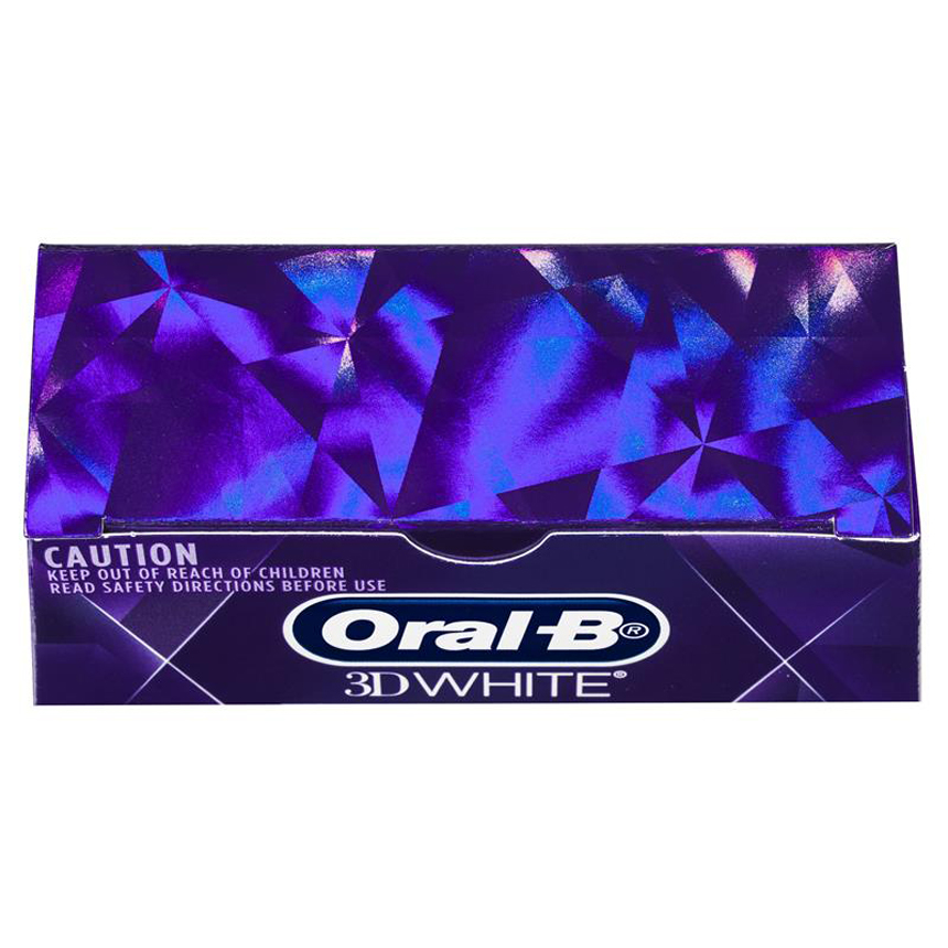 Miếng dán trắng răng Oral B 3D White Luxe Advanced Seal 14 miếng | Sản phẩm chính hãng Úc