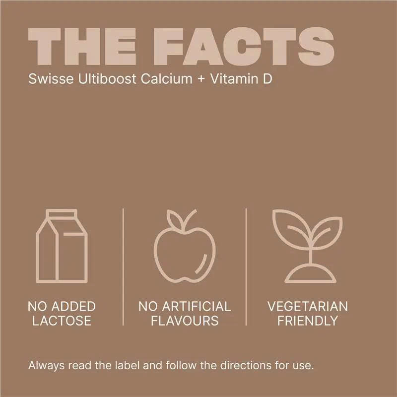 Canxi Vitamin D Swisse Ultiboost Calcium của Úc