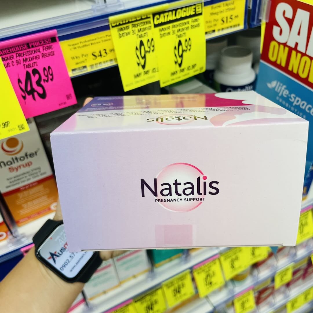 Vitamin tổng hợp cho phụ nữ mang thai và cho con bú Natalis Pregnancy Support