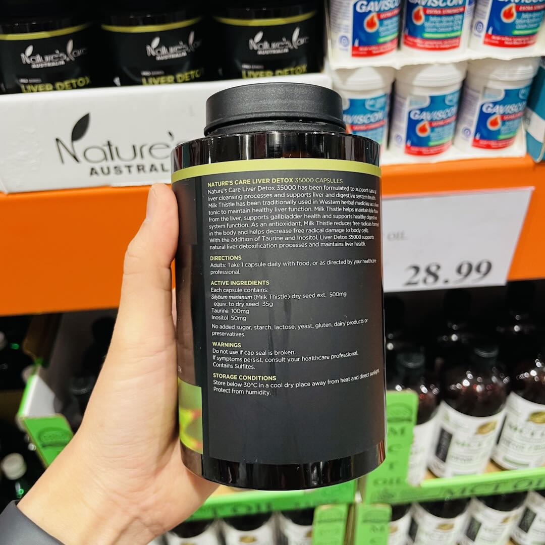 Nature's Care Liver Detox 35000mg giải độc gan