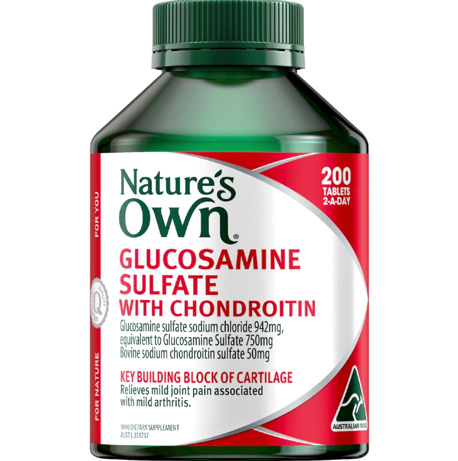 Nature's Own Glucosamine Sulfate & Chondroitin bổ xương khớp