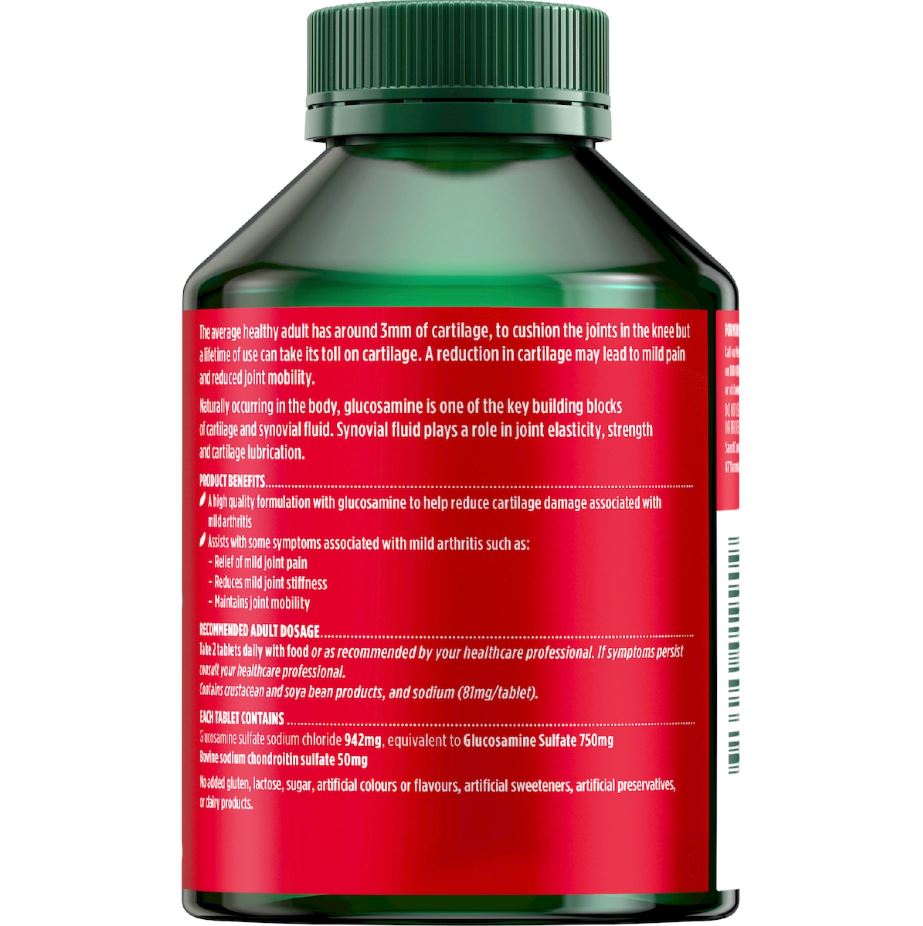 Nature's Own Glucosamine Sulfate & Chondroitin bổ xương khớp