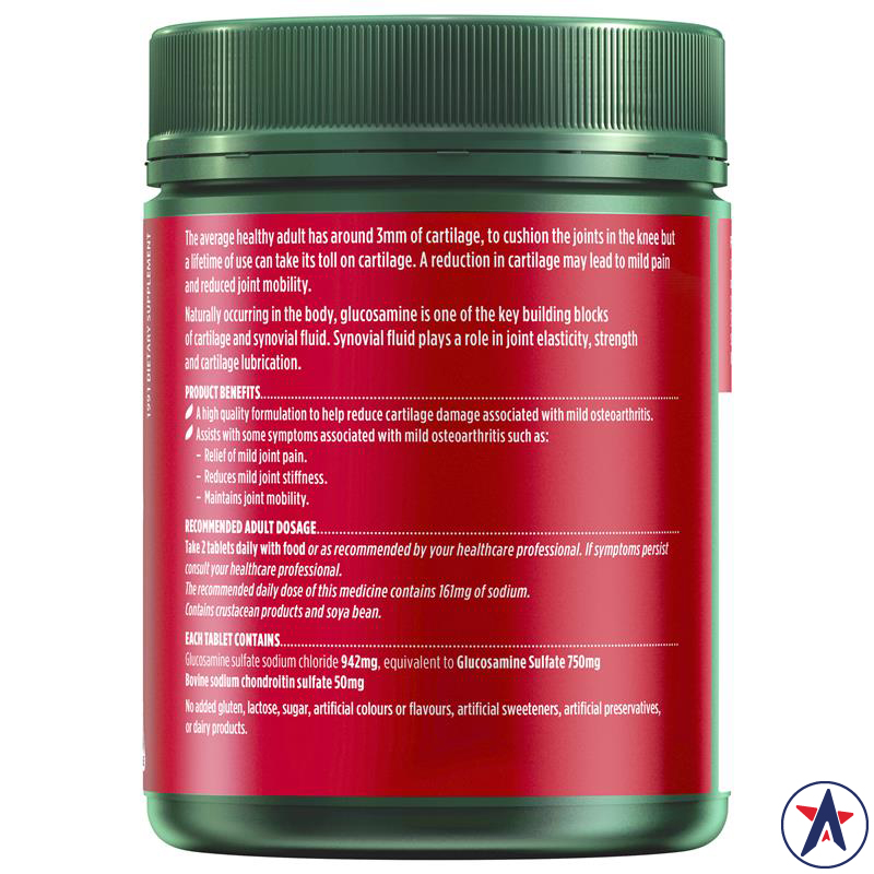 Nature's Own Glucosamine Sulfate & Chondroitin bổ xương khớp