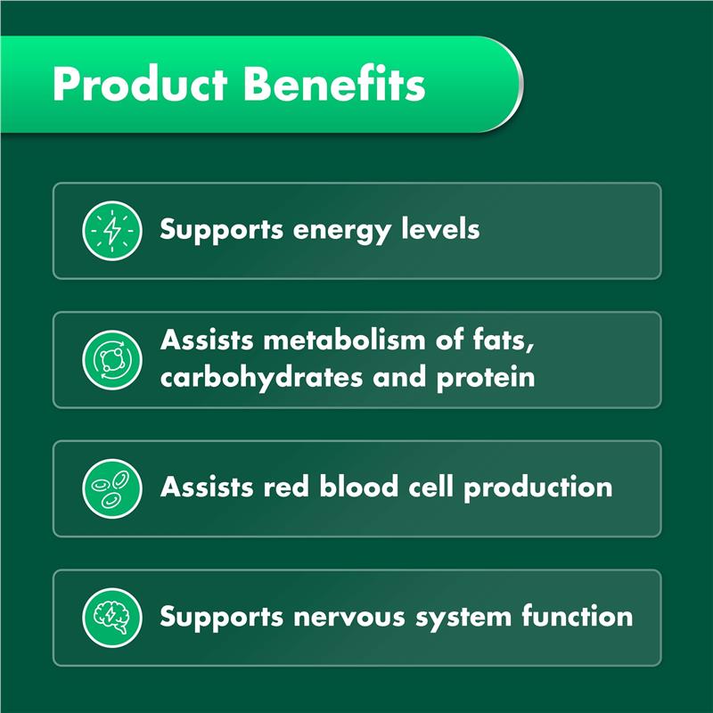 Viên uống bổ sung Vitamin B12 liều cao 1000mcg Nature's Own