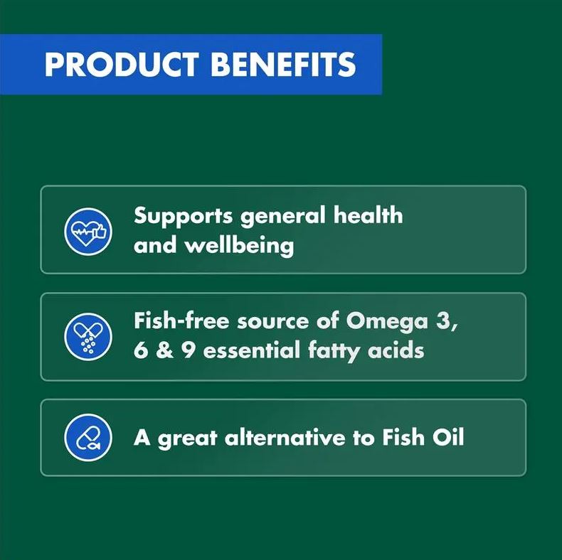 Dầu hạt lanh Nature's Own Plant Based Omega 125 viên