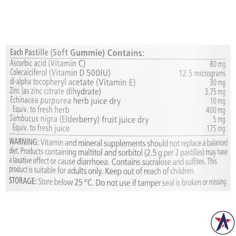 Nature's Way Adult Vita Gummies High Strength Triple Immune 50 viên