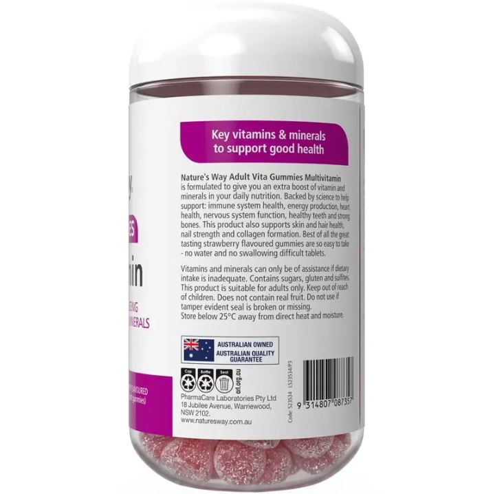 Kẹo vitamin Nature's Way Multivitamin Adult Vita Gummies