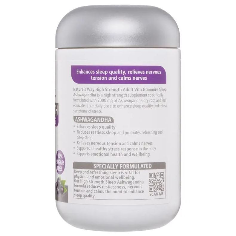 Nature's Way Sleep High Strength Adult Vita Gummies