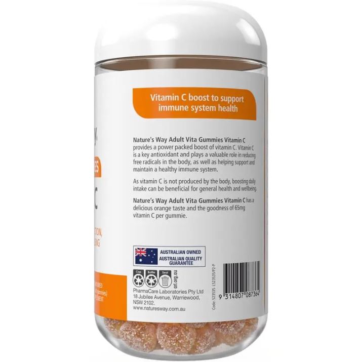 Kẹo dẻo Vitamin C Nature's Way Adult Vita Gummies