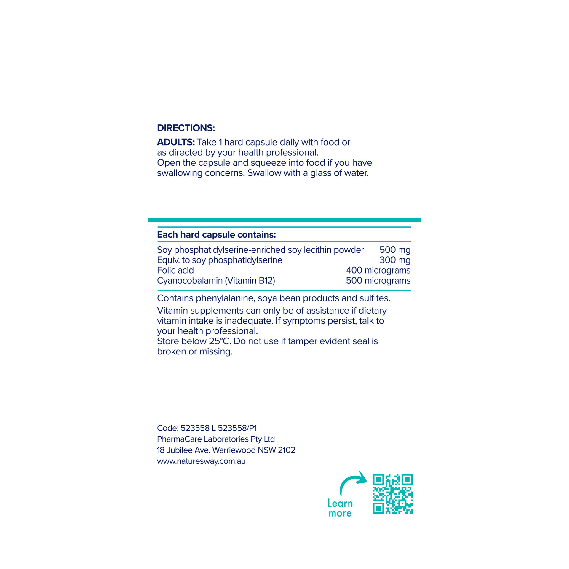 Viên uống Nature's Way LifeSpan Brain Health Protect 30 viên