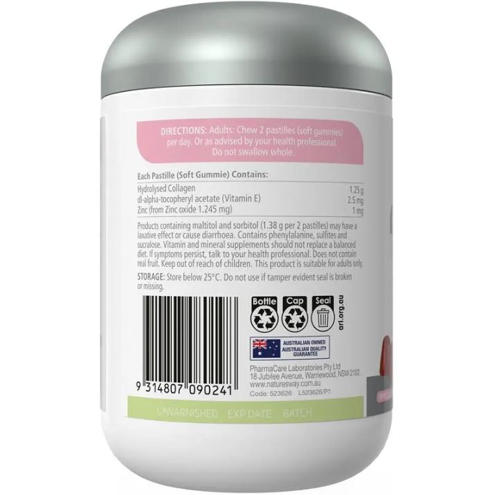 Kẹo Collagen Beauty Complex Nature's Way High Strength
