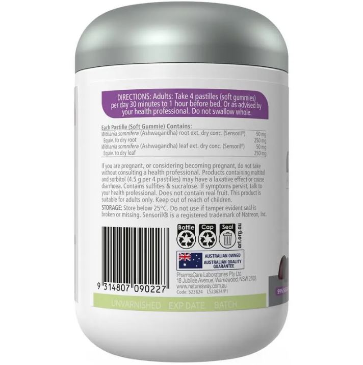 Nature's Way Sleep High Strength Adult Vita Gummies