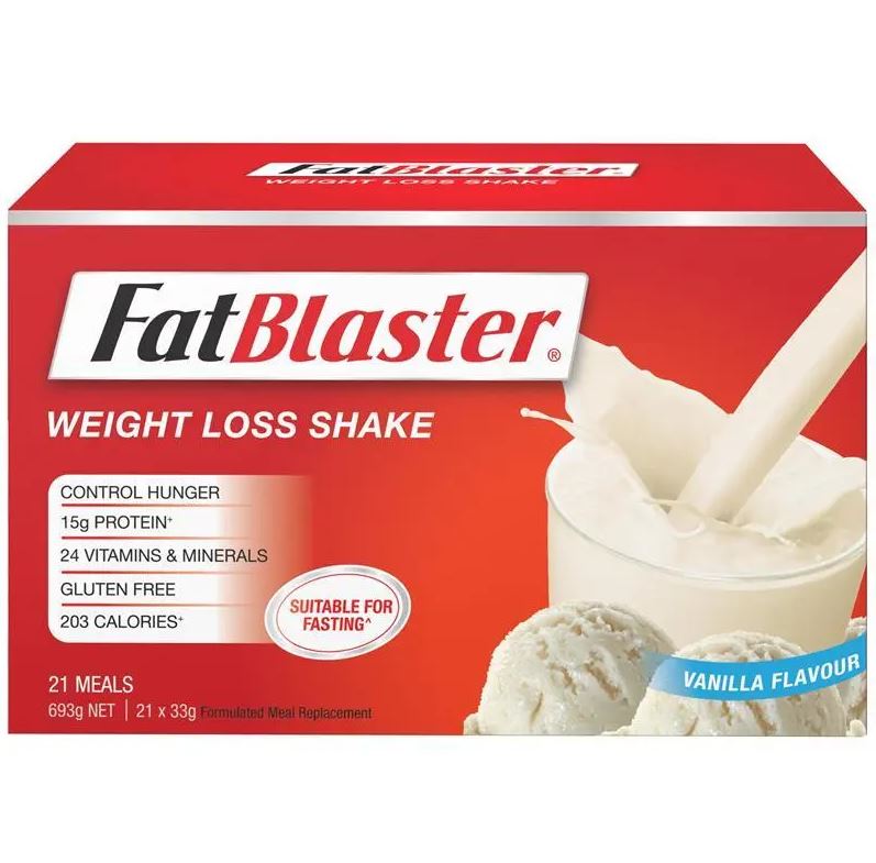 FatBlaster Vanilla của Úc Naturopathica hỗ trợ giảm cân
