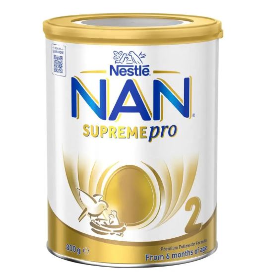 Sữa NAN Supreme Pro Úc số 2 Follow On 800g cho trẻ từ 6-12 tháng