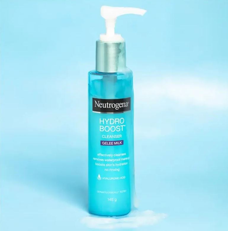 Sữa rửa mặt dạng sữa Neutrogena Hydro Boost Cleanser Gelee Milk 145ml