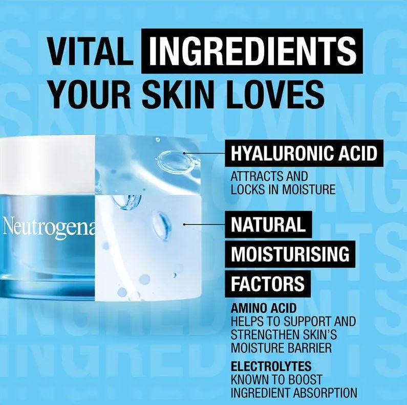 Lõi thay thế Gel dưỡng ẩm cấp nước Neutrogena Hydro Boost Hyaluronic Acid Water Gel Refill Pod