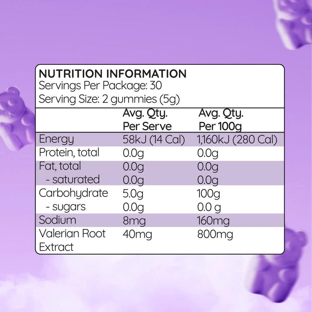 Kẹo dẻo giúp ngủ ngon Haircarebear Sweet Dreams Gummies