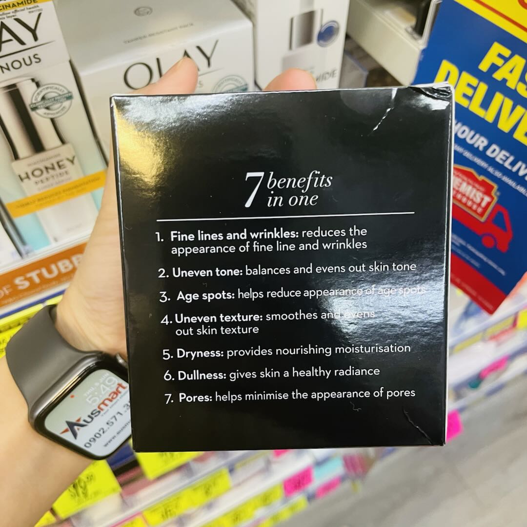 Kem dưỡng da ban đêm Olay Total Effects 7in1 Moisturiser chống lão hóa