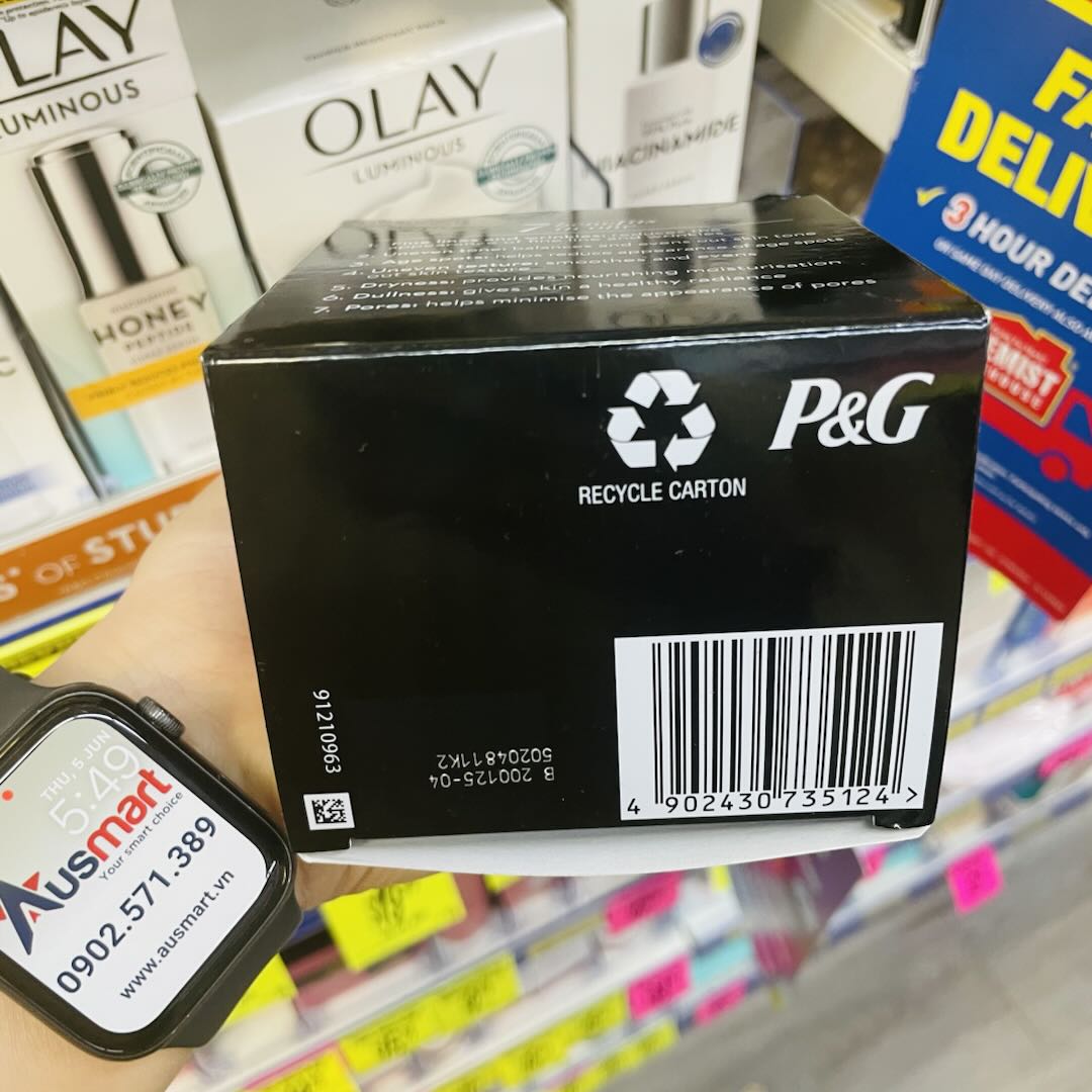 Kem dưỡng da ban đêm Olay Total Effects 7in1 Moisturiser chống lão hóa