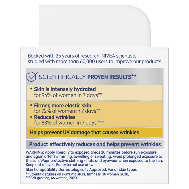 Kem dưỡng da NIVEA Q10 Anti-Wrinkle Firming SPF30 chống nhăn ban ngày