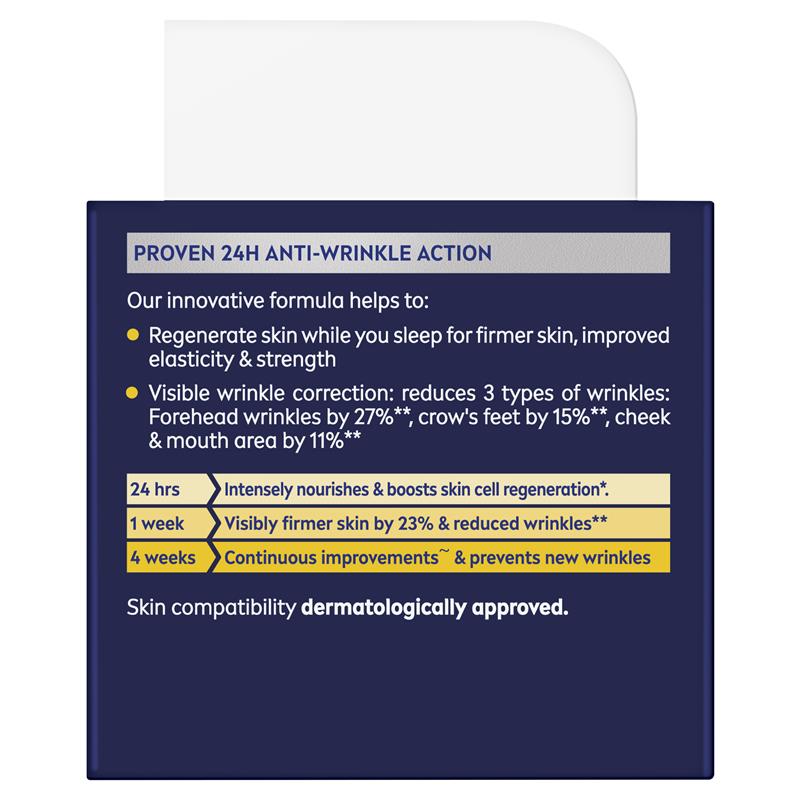 Kem dưỡng da NIVEA Q10 Anti-Wrinkle Night Cream chống nhăn