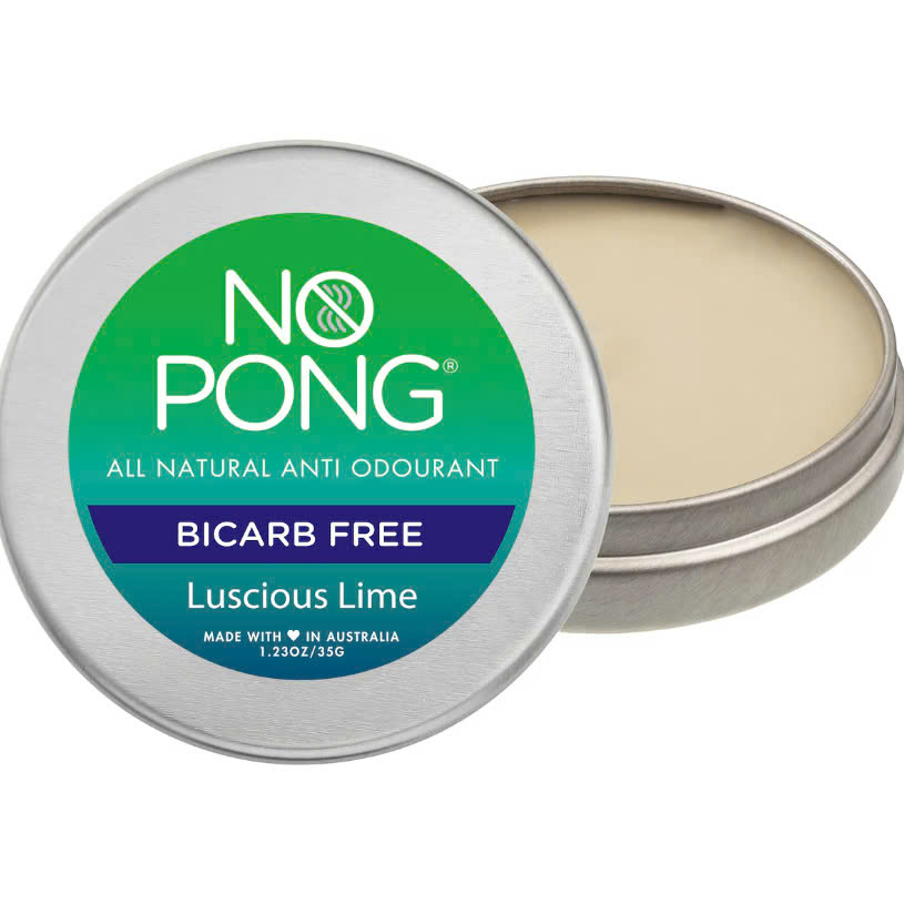 Sáp khử mùi No Pong Luscious Lime Bicarb Free 35g
