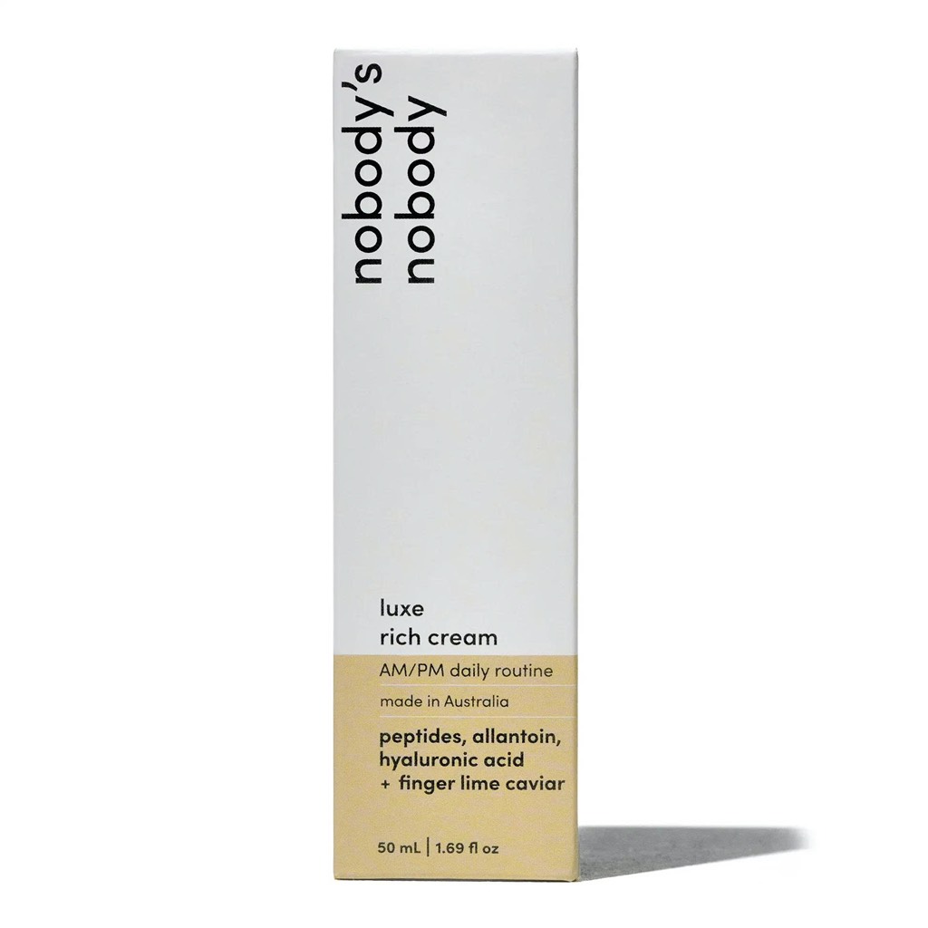 Kem dưỡng ẩm Nobody's Nobody Luxe Rich Cream