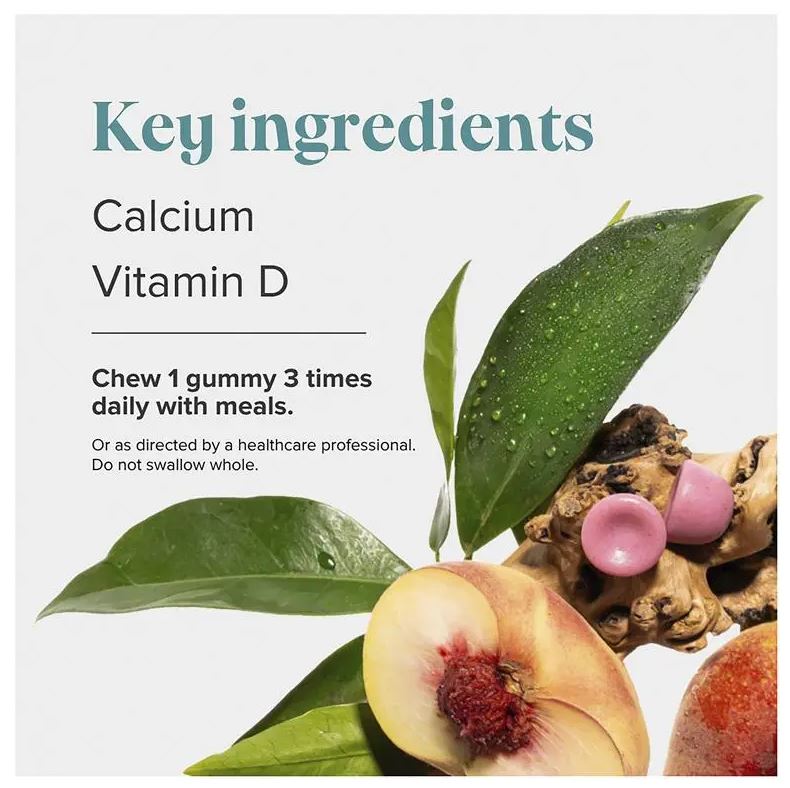 Kẹo dẻo bổ sung canxi Novomins Calcium & Vitamin D 60 viên