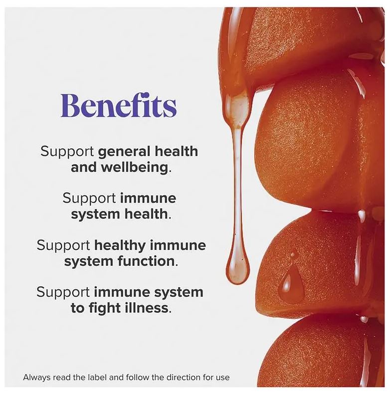 Kẹo dẻo tăng cường miễn dịch Novomins Immunity Gummies 60 viên