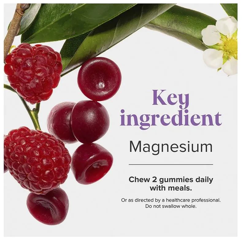 Kẹo dẻo bổ sung magiê Novomins Magnesium Gummies 60 viên