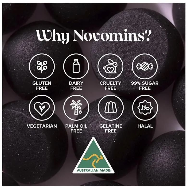 Kẹo dẻo hỗ trợ giảm triệu chứng tiền kinh nguyệt Novomins PMS Gummies