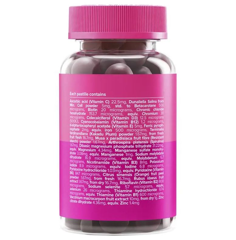 Kẹo vitamin tổng hợp cho nữ Novomins Women's Multivitamin Gummies 60 viên