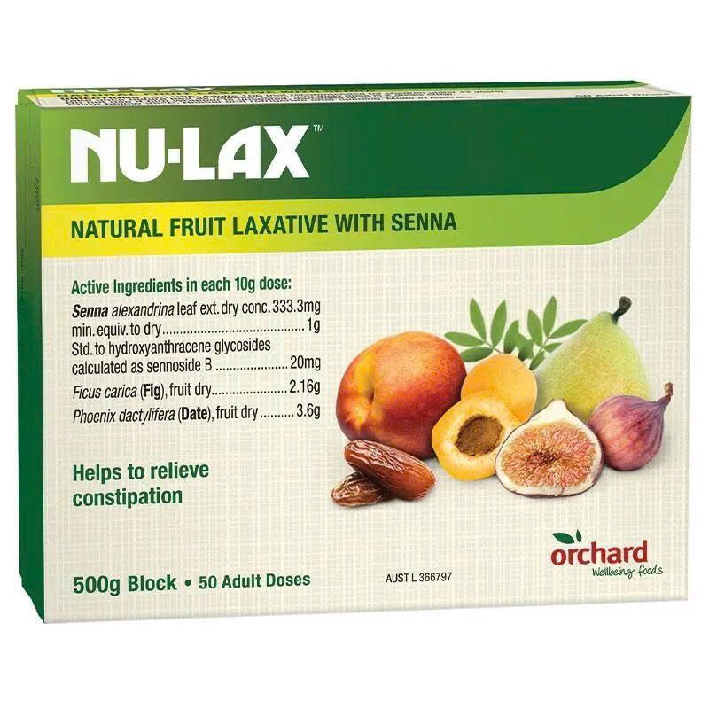 Nhuận tràng Nulax Natural Fruit Laxative with Senna