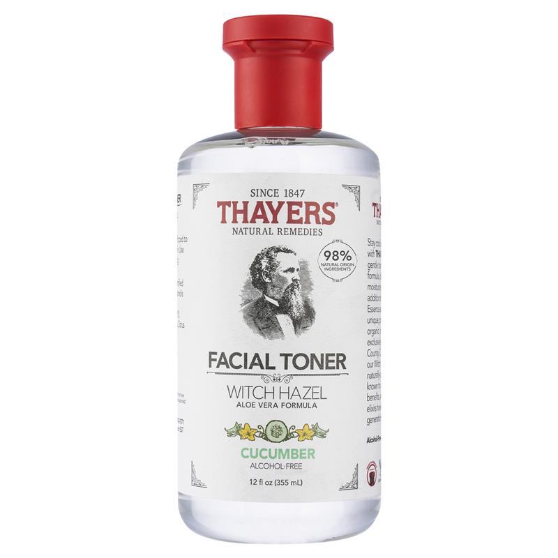 Nước hoa hồng Thayers Cucumber Witch Hazel Aloe Vera 355ml
