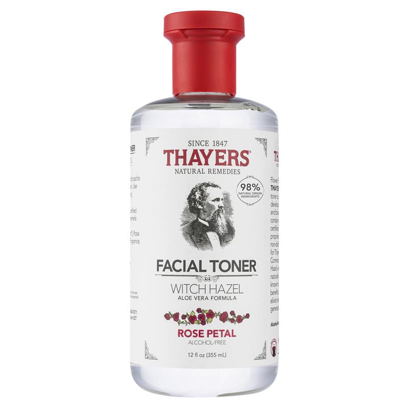 Nước hoa hồng Thayers Rose Petal Witch Hazel Aloe Vera 355ml