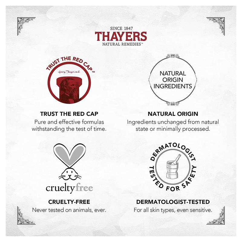 Nước hoa hồng Thayers Rose Petal Witch Hazel Aloe Vera 355ml