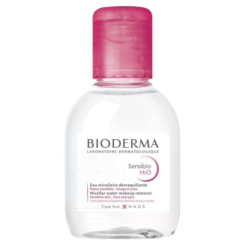 Nước tẩy trang Bioderma hồng Sensibio H2O cho da nhạy cảm 100ml