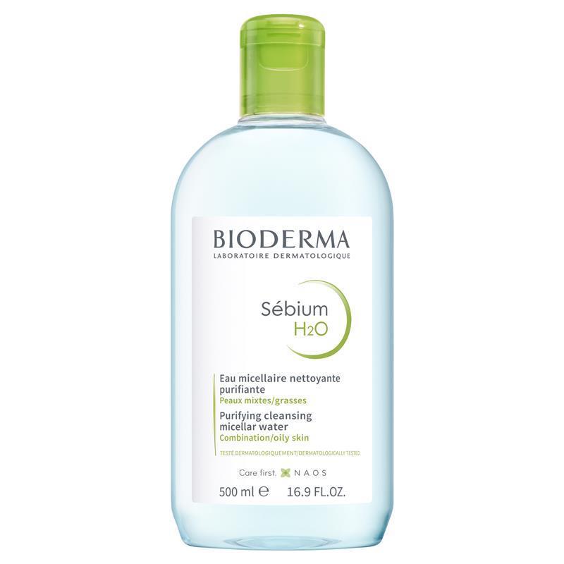 Nước tẩy trang Bioderma xanh Sebium H2O cho da dầu hỗn hợp