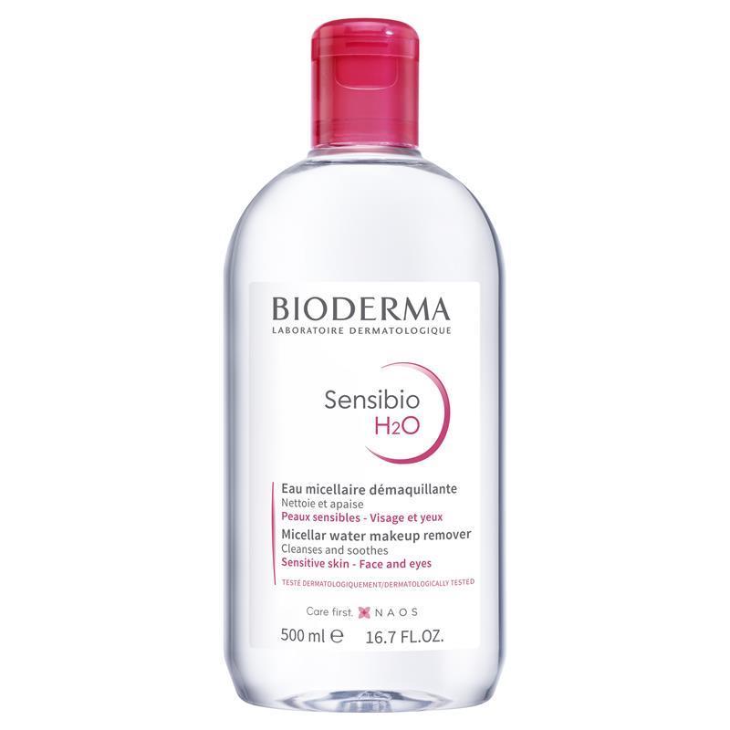 Nước tẩy trang Bioderma hồng Sensibio H2O cho da nhạy cảm
