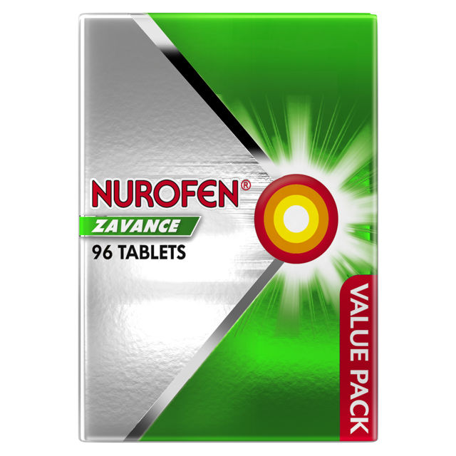 Viên uống giảm đau nhanh Nurofen Zavance Ibuprofen 256mg Fast Pain Relief