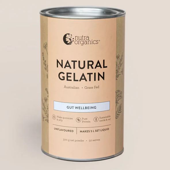 Bột Gelatin hữu cơ Nutra Organics Natural Gelatin