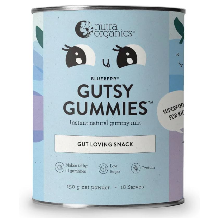 Kẹo dẻo hỗ trợ đường ruột Nutra Organics Gutsy Gummies Gut Loving Snack