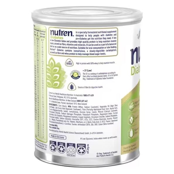 Sữa Nestle Nutren Diabetes vị Vani dành cho người tiểu đường