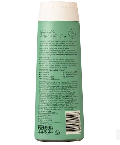 Dầu gội dưỡng tóc OC Naturals Shampoo Normal Balance