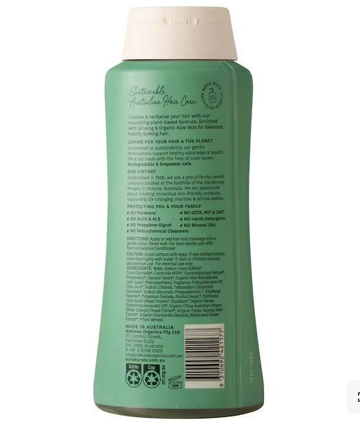 Dầu gội dưỡng tóc OC Naturals Shampoo Normal Balance