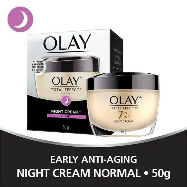 Kem dưỡng da ban đêm Olay Total Effects 7in1 Moisturiser chống lão hóa