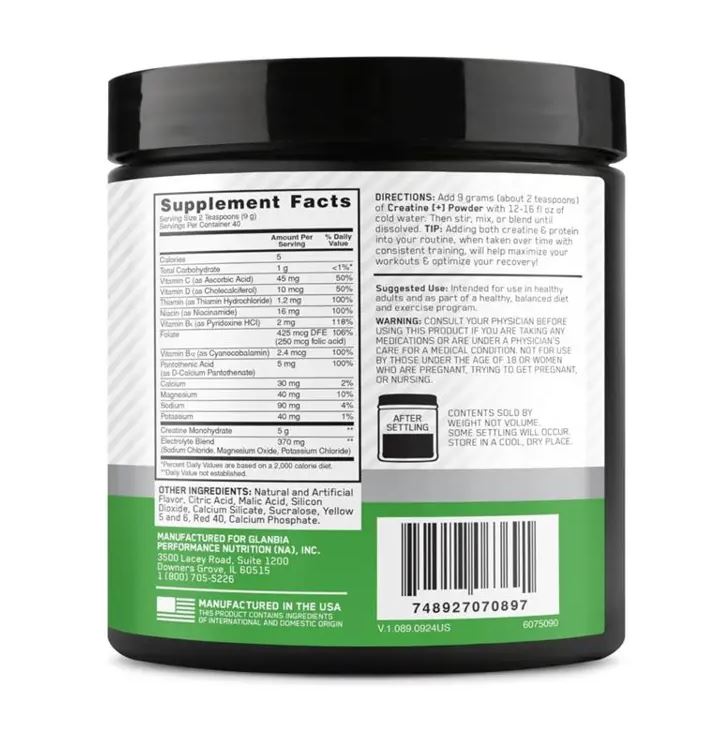Bột hỗ trợ tăng cơ Optimum Nutrition Creatine + 3 in 1