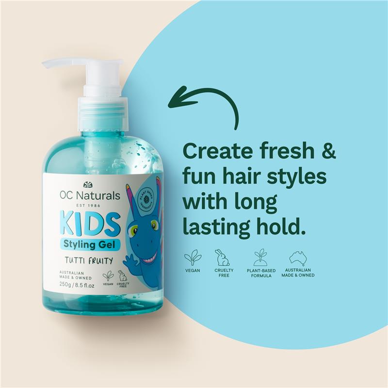 Gel vuốt tóc hữu cơ cho bé Organic Care Naturals Kids Styling Gel