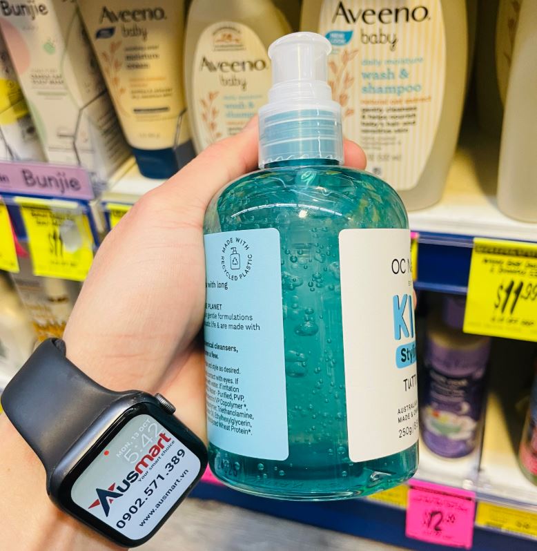 Gel vuốt tóc hữu cơ cho bé Organic Care Naturals Kids Styling Gel